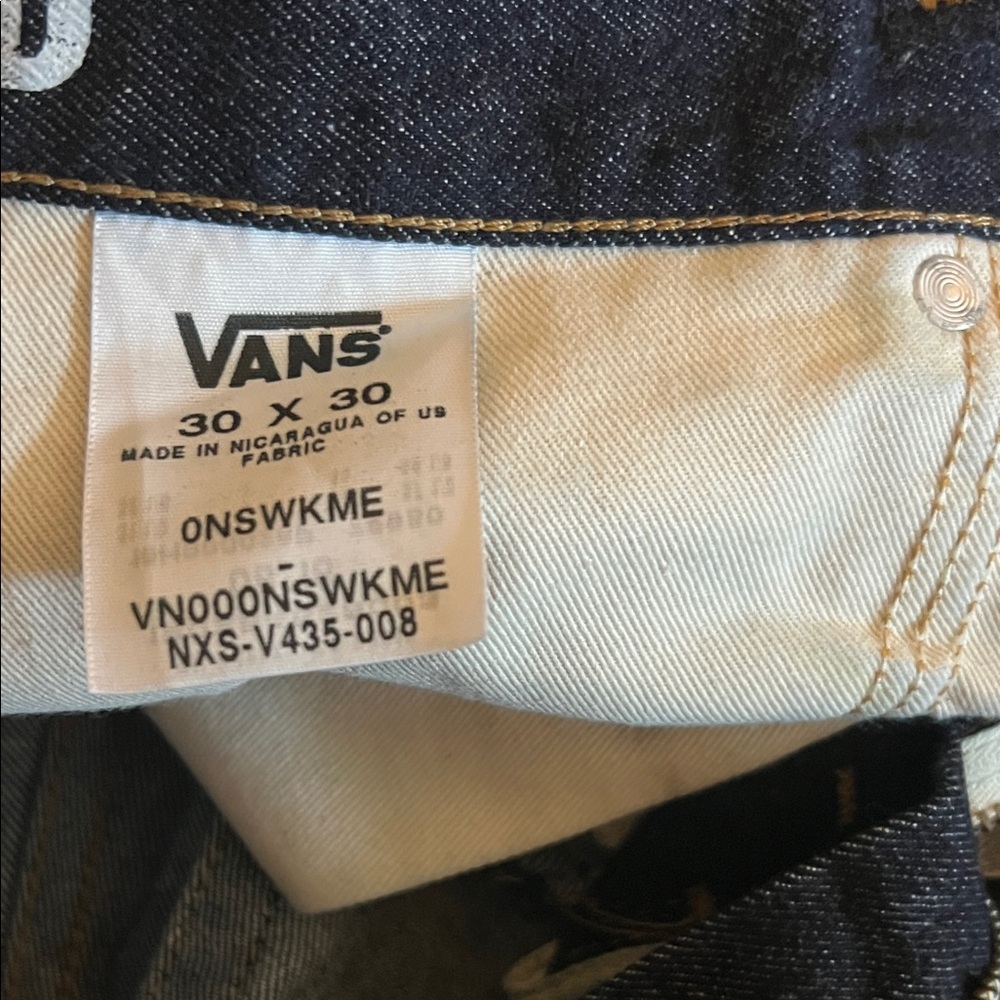Vans Men's Dark Jeans - Picture 5 of 7